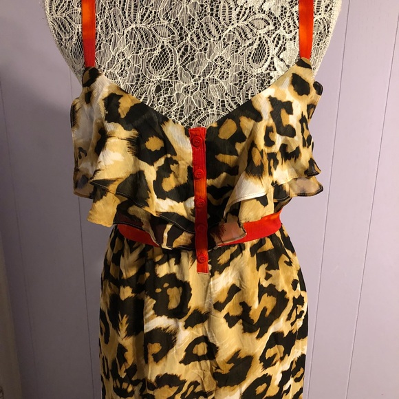 Long leopard dress - Picture 2 of 7